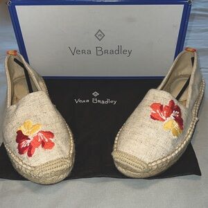 Vera Bradley Espadrilles size 8